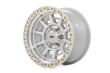 Load image into Gallery viewer, Rough Country 85 Series Wheel | Simulated Beadlock | Full Machine | 17x9 | 6x5.5 | -12mm