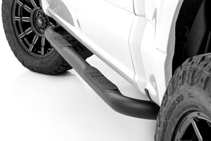 Nerf Steps | 3-Inch Tube | Crew Cab | Ford F-150/Lightning/F-250/F-350/Raptor (15-26)