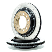 Load image into Gallery viewer, Alcon Alcon 07+ Jeep JK w/ 6x5.5in Hub 355x22mm Rotor 4-Piston Red Calipers Rear Brake Upgrade Kit ALCBKR5059D17