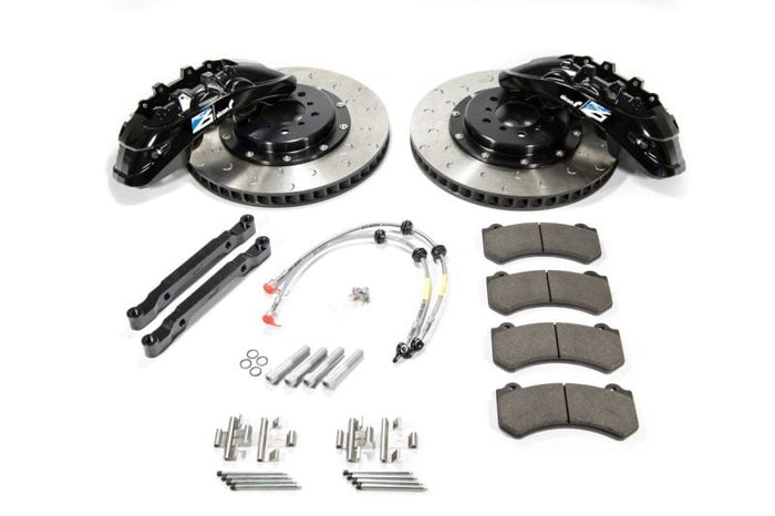 Alcon Alcon 2009+ Nissan GT-R R35 412x36mm Rotor Grey 6 Piston Caliper RC6 Front Axle Kit ALCBKF7059ZG04