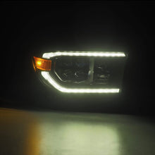 Load image into Gallery viewer, AlphaRex 07-13 Toyota Tundra / 08-17 Sequoia NOVA LED Proj HL Black w/Actv Light Seq. Sig + DRL ARX880818