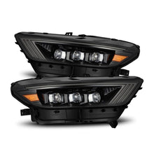 Load image into Gallery viewer, AlphaRex 15-17 Ford Mustang NOVA LED Proj HL Alpha-Black w/Activ Light/Seq. Signal + Switchback DRL ARX880114