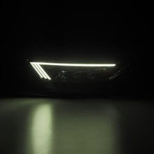 Load image into Gallery viewer, AlphaRex 15-17 Ford Mustang NOVA LED Proj HL Alpha-Black w/Activ Light/Seq. Signal + Switchback DRL ARX880114
