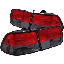 Load image into Gallery viewer, ANZO ANZO 1996-2000 Honda Civic Taillights Red/Smoke ANZ221206