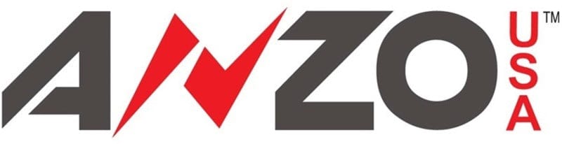 ANZO ANZO 2002-2003 Mitsubishi Lancer Taillights Black ANZ221086