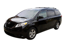 Load image into Gallery viewer, AVS AVS 11-18 Toyota Sienna Ventvisor Outside Mount Window Deflectors 4pc - Smoke AVS94365