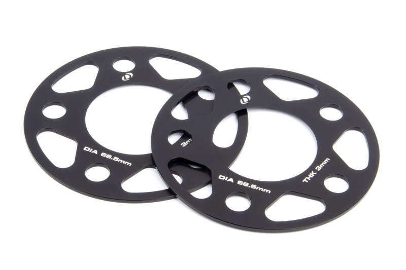 Dinan Wheel Spacers - 5x112 - 66.5mm CB - 3mm Thick (Set of 2) fits 2014-2026 BMW / Mini / Toyota
