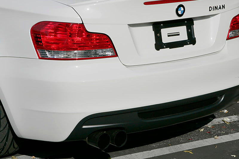 Dinan Free Flow Axleback Exhaust System - Black Tips fits 2008-2013 BMW 135I / 2013 BMW 135IS