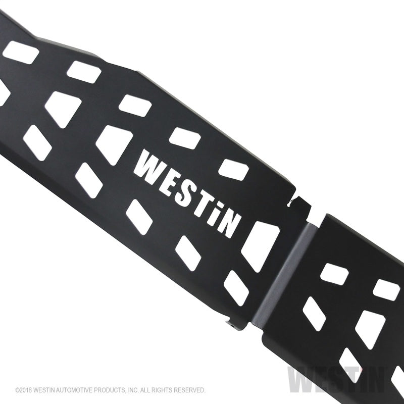 Westin 18-22 Jeep Wrangler JLU 4dr. (Excl. 4xe) Gas Tank Skid Plate - Tex. Blk