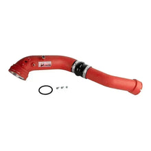 Load image into Gallery viewer, 16-20 BMW L6-3.0L/ Turbo/ Twin Turbo/L4-2.0L/ L6-2.5L Wrinkle Red Turbo SES Intercooler Pipes - Back View