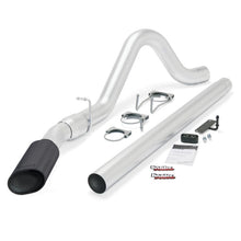 Load image into Gallery viewer, Banks Power Banks Power 08-10 Ford 6.4 ECSB/CCSB (SWB) Monster Exhaust System - SS Single Exhaust w/ Black Tip GBE49780-B