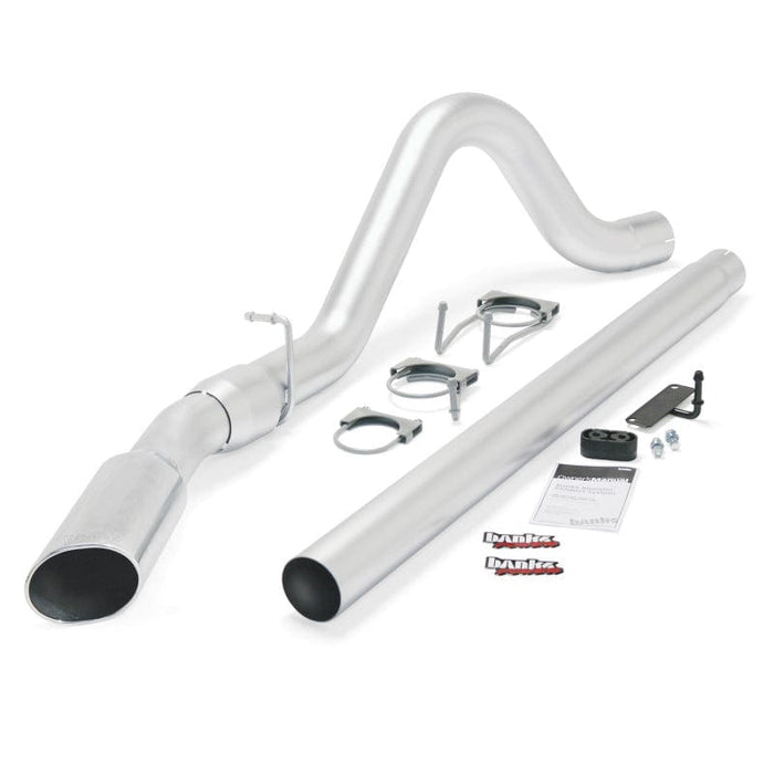 Banks Power Banks Power 08-10 Ford 6.4L ECSB/CCSB (SWB) Monster Exhaust System - SS Single Exhaust w/ Chrome Tip GBE49780