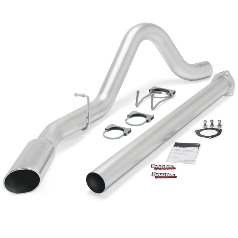 Banks Power Banks Power 11-13 Ford 6.7L F250-350 Monster Exh Sys - SS Single Exh w/ Chrome Tip GBE49788