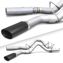 Load image into Gallery viewer, Banks Power Banks Power 17+ GM Duramax L5P 2500/3500 Monster Exhaust System - SS Single Exhaust w/ Black Tip GBE48947-B