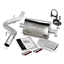Load image into Gallery viewer, Banks Power Banks Power 91-95 Jeep 4.0L Wrangler Monster Exhaust System - SS Single Exhaust w/ Chrome Tip GBE51311