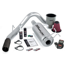 Load image into Gallery viewer, Banks Power Banks Power 99-04 Ford 6.8L Ext/Crew Cab Stinger System w/ AutoMind - SS Single Exhaust w/ Black Tip GBE49405-B