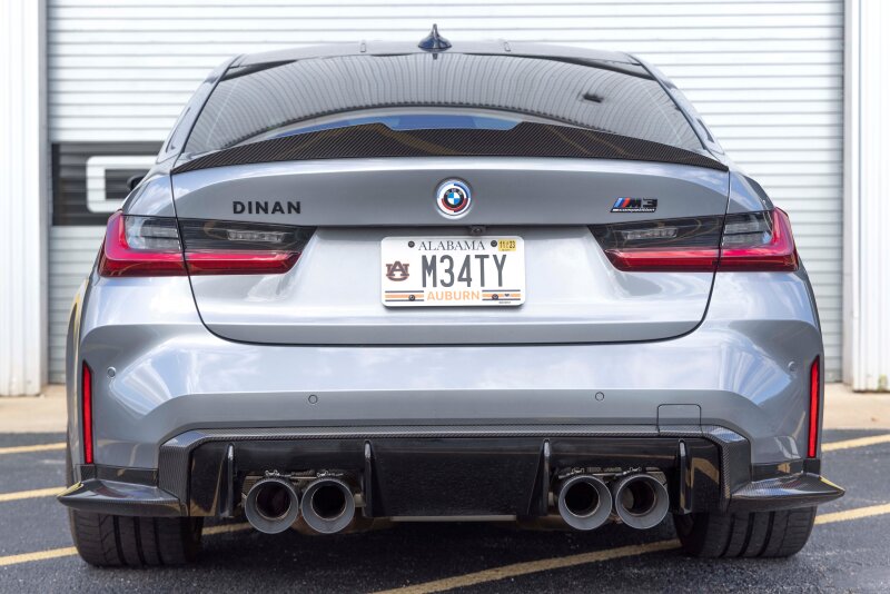 Dinan Carbon Fiber Rear Deck Spoiler fits BMW M3 / 2021-2026 BMW M3 / 2022-2026 BMW M3 Competition xDrive