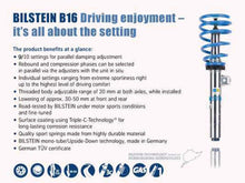Load image into Gallery viewer, Bilstein Bilstein B16 15-16 Mercedes-Benz C300 Front and Rear Performance Suspension System BIL48-241373