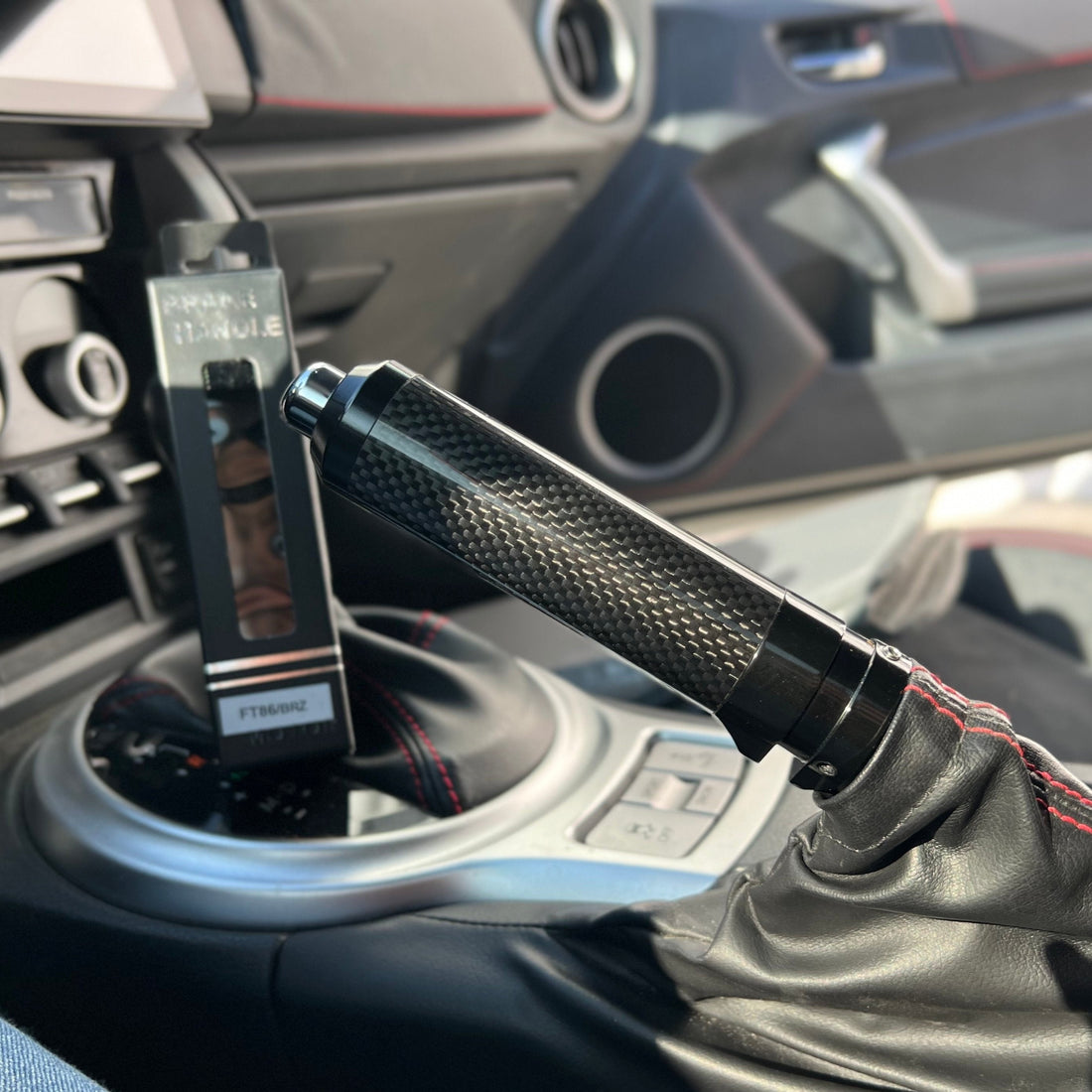 Tomioka Racing Carbon Fiber E-Brake Handle for Subaru BRZ/Scion FR-S/Toyota FT86, GR86 & 2015+ WRX/STi