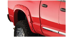 Load image into Gallery viewer, Bushwacker Bushwacker 02-08 Dodge Ram 1500 Fleetside Pocket Style Flares 4pc 75.9/76.3/97.9in Bed - Black BUS50907-02