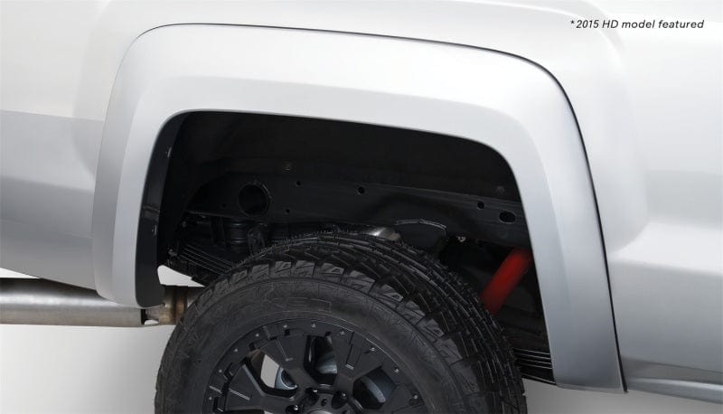 Bushwacker Bushwacker 14-18 GMC Sierra 1500 Extend-A-Fender Style Flares 2pc 69.3/78.8/97.8in Bed - Black BUS40100-02