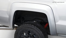 Load image into Gallery viewer, Bushwacker Bushwacker 14-18 GMC Sierra 1500 Extend-A-Fender Style Flares 2pc 69.3/78.8/97.8in Bed - Black BUS40100-02