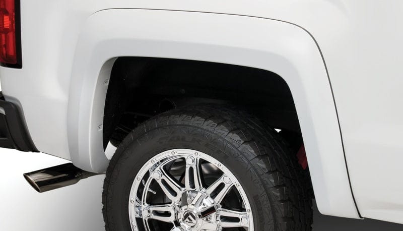 Bushwacker Bushwacker 14-18 GMC Sierra 1500 Extend-A-Fender Style Flares 2pc 69.3/78.8/97.8in Bed - Black BUS40100-02