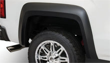 Load image into Gallery viewer, Bushwacker Bushwacker 14-18 GMC Sierra 1500 Extend-A-Fender Style Flares 2pc 69.3/78.8/97.8in Bed - Black BUS40100-02