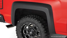 Load image into Gallery viewer, Bushwacker Bushwacker 15-18 Chevy Silverado 2500 HD Fleetside Extend-A-Fender Style Flares 2pc - Black BUS40128-02