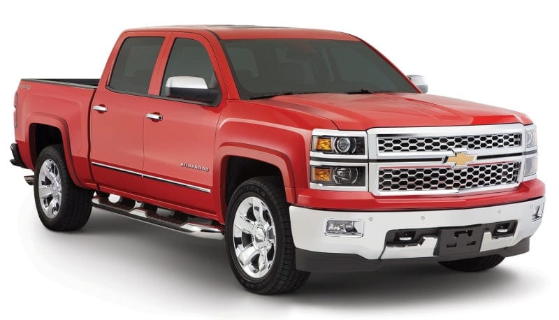 Bushwacker Bushwacker 16-18 Chevy Silverado 1500 Fleetside OE Style Flares - 4 pc 69.3/78.8/97.8in Bed - Black BUS40956-34