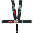 Load image into Gallery viewer, crow safety 5-Pt Harness Small Latch Blk Bolt In BLK Hardware 11004B