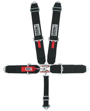 Load image into Gallery viewer, crow safety 5-Pt Harness Small Latch Blk Bolt In BLK Hardware 11004B