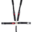 Load image into Gallery viewer, crow safety 5-Pt Harness Small Latch Blk Hans Wrap Around Pul 11014DB