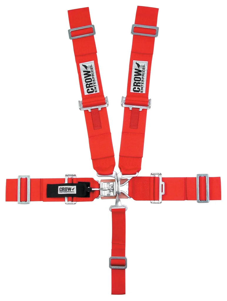 crow safety 5-Pt Harness Small Latch RD Wrap Around Pull Down 11012