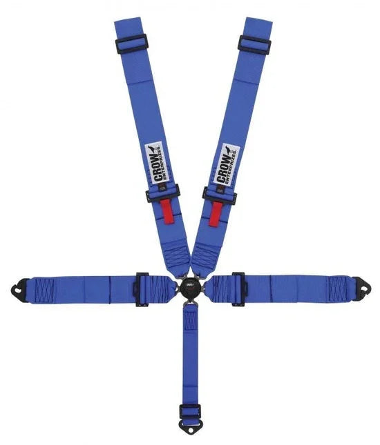 crow safety 5-Way 3in Kam Lock 52in Lap Belt Pull-down Clip- 11143B