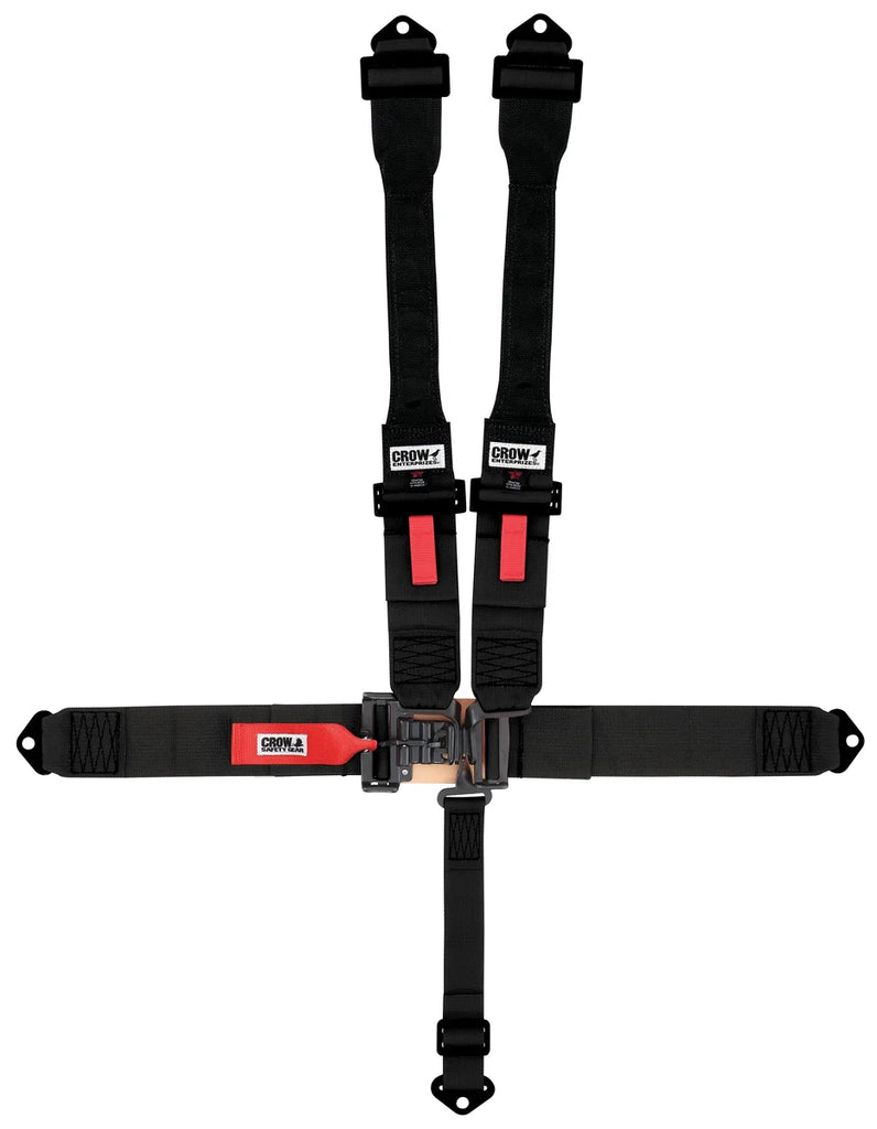 crow safety 5-Way Duck Bill L&L 55in Lap Belt -Indiv Dog Bon 11064BDB
