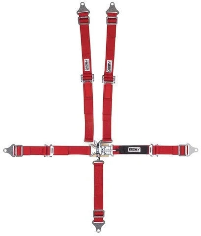 crow safety 5-Way Restraint 2in Pull Up Adj...Indiv Harness 11182A