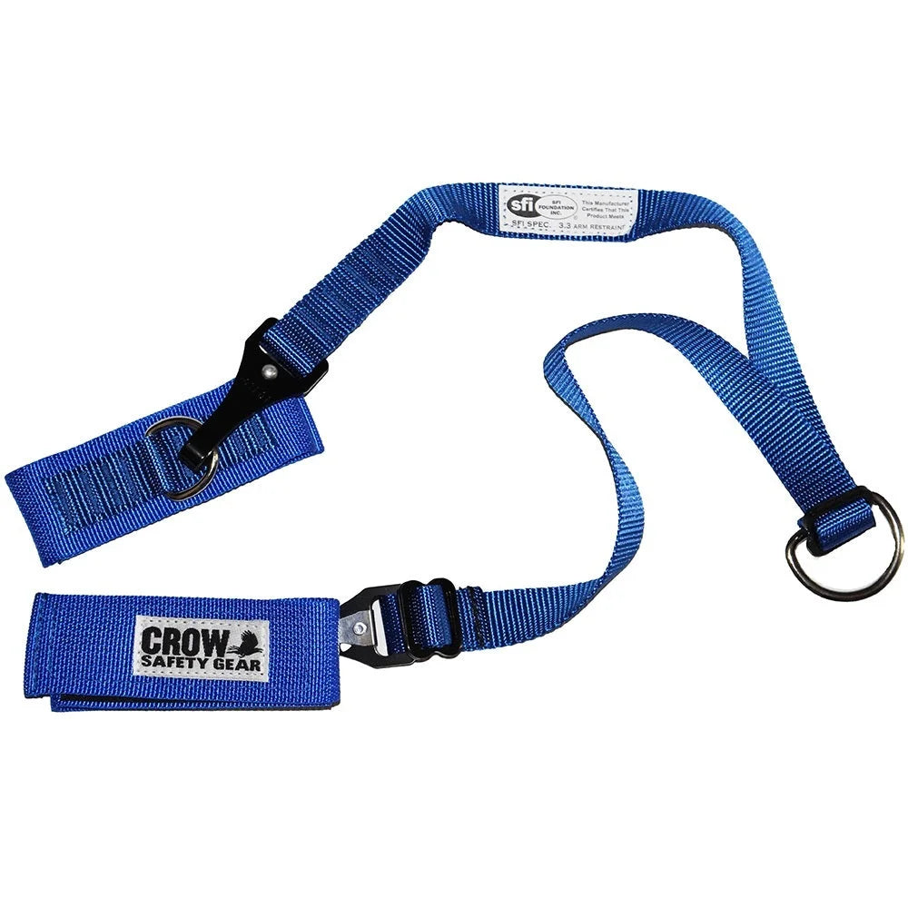 crow safety Arm Restraints JR Blue V-Strap 11573A2