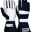 Load image into Gallery viewer, crow safety Junior Driving Gloves Black Large SFI-3.3/5 11684