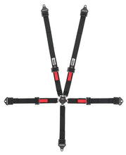 Load image into Gallery viewer, crow safety Kam Lock 2in Belts Black Pull-Up Bolt In Or Wrap 11174AB