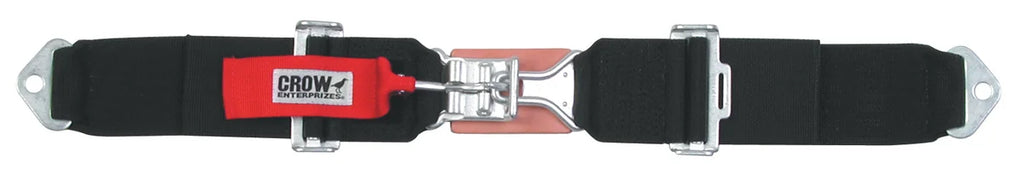crow safety Seat Belt 3in Wide 50in Long Bolt In Black 11224