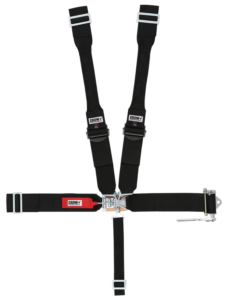 crow safety Seat Belts 5 Point With Ratchet Left Side 5-Way 40084PRB