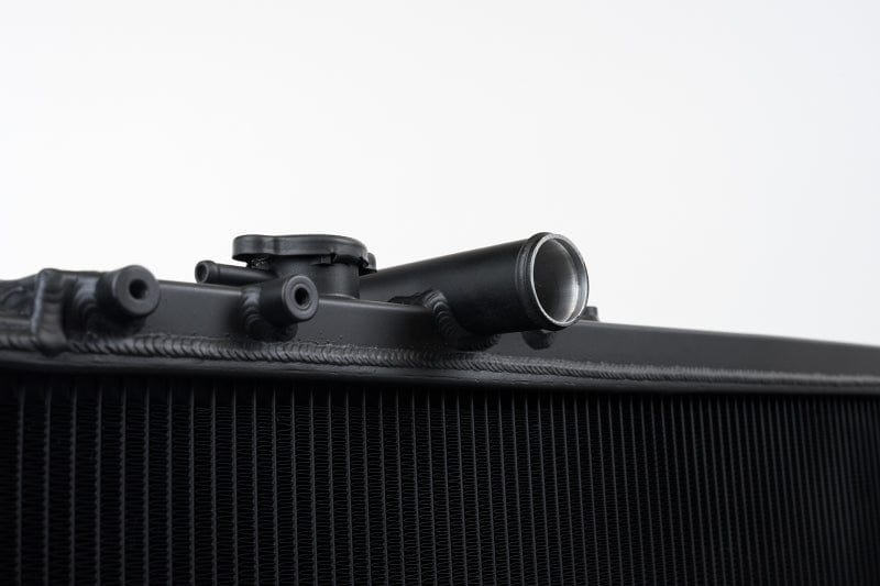 CSF CSF 93-98 Toyota MK4 Supra Radiator - Black Finish CSF2882B