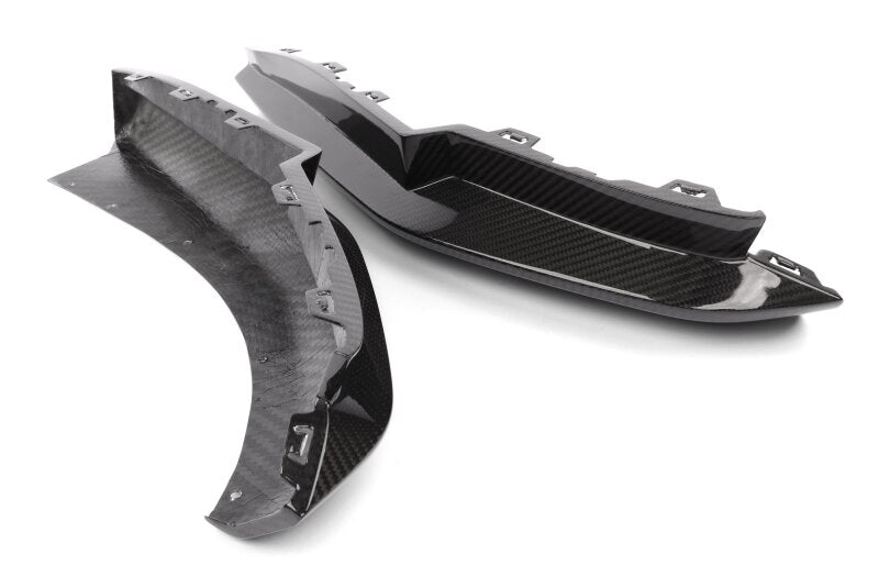 Dinan Carbon Fiber Rear Side Splitters - Set fits 2021-2026 BMW M4