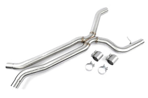 Dinan High Flow Middle Exhaust - 3in - Stainless Steel (G87) fits 2023-2026 BMW M2