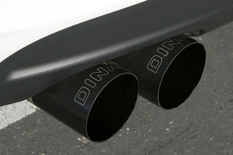 Dinan Free Flow Axleback Exhaust System - Black Tips fits 2008-2013 BMW 135I / 2013 BMW 135IS
