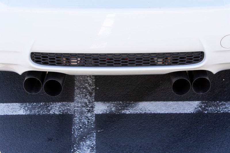 Dinan Free Flow Axleback Exhaust System - Black Tips (E90) fits 2008-2011 BMW M3