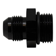 Load image into Gallery viewer, DeatschWerks DeatschWerks 10AN ORB Male to 8AN Male Flare Adapter (Incl O-Ring) - Anodized Matte Black DWK6-02-0406-B