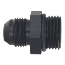 Load image into Gallery viewer, DeatschWerks DeatschWerks 10AN ORB Male to 8AN Male Flare Adapter (Incl O-Ring) - Anodized Matte Black DWK6-02-0406-B