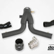 Load image into Gallery viewer, do88 13-15 Porsche 911 Turbo/Turbo S (991.1) Y-Pipe for OEM Intercooler - Black